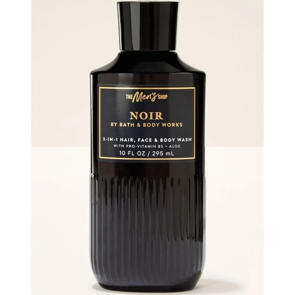 Bath & Body Works Noir Men's Body Wash 10oz NEW